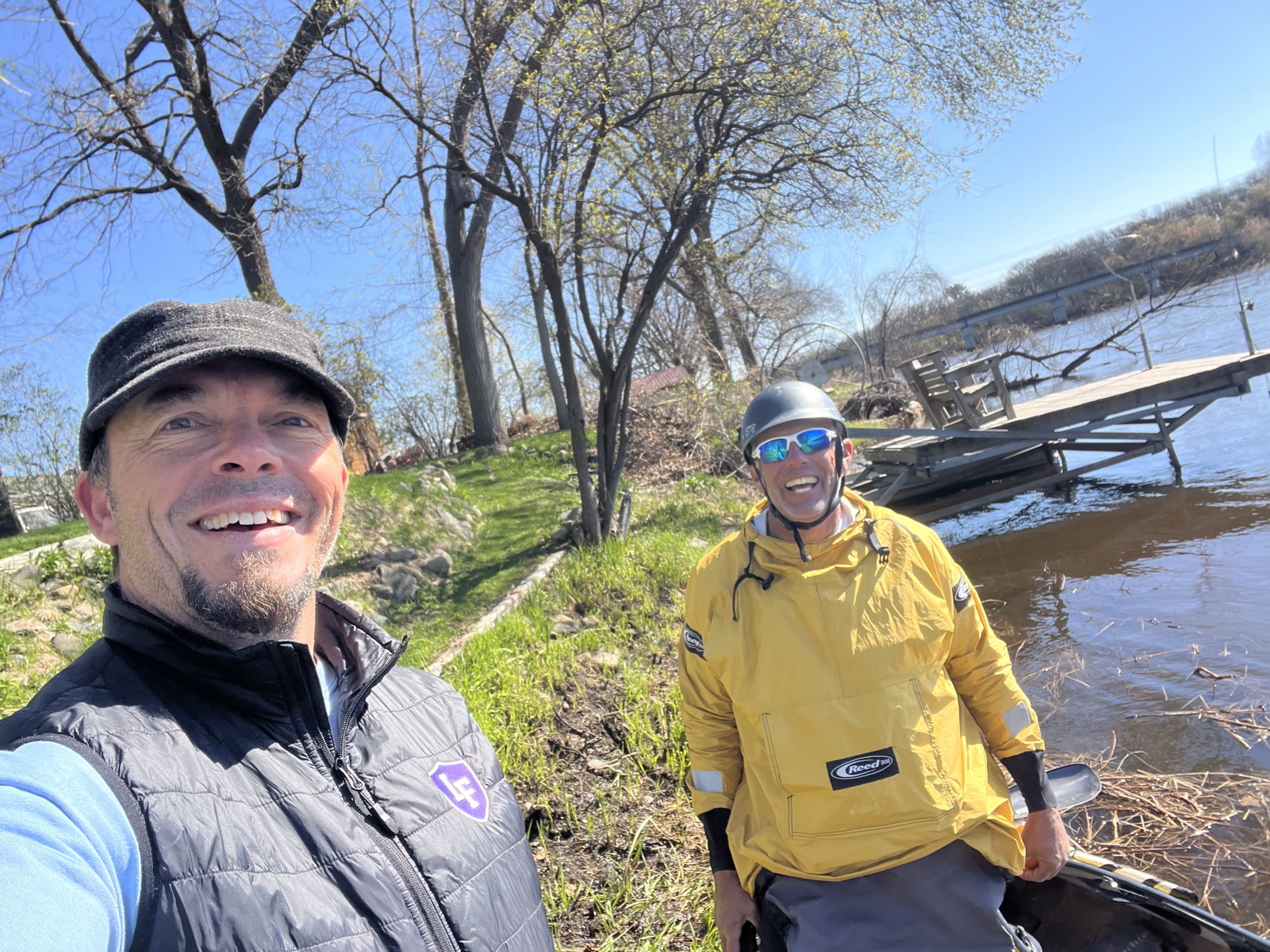 For a kayak trip, I should have brought walking shoes!